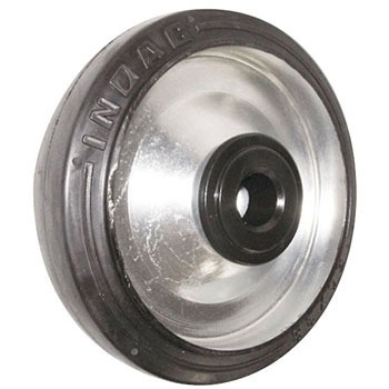 Gb 100w プレス製ゴムキャスター 車輪のみ 1個 イノアック 通販サイトmonotaro