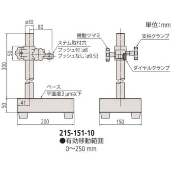 ミツトヨ グラナイトコンパレースタンド BSG-20X ▽YU501-387-7795