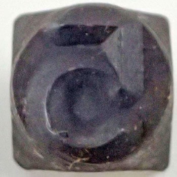 精密刻印 普通数字 新潟精機(SK)