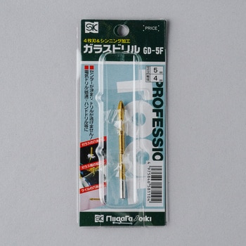ガラスドリル 4枚刃 新潟精機(SK)