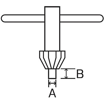 チャックハンドル SK(新潟精機)