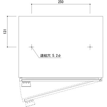 郵便受箱(ダイヤル・ラッチロック錠付)前入前出型 SMP22