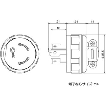 強電用プラグ オーム電機