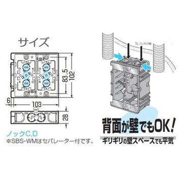埋込工事器具 オーム電機