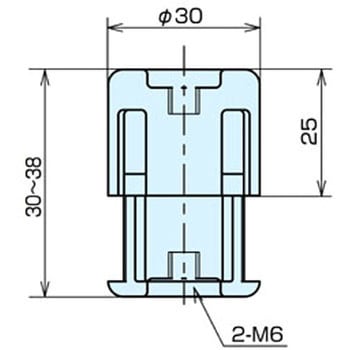 防振マウント(軽量型) ナベヤ