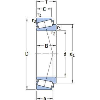 32314 J2/Q 単列円すいころ軸受 1個 SKF 【通販サイトMonotaRO】