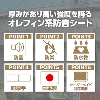 ターピーPO防音シート 萩原工業