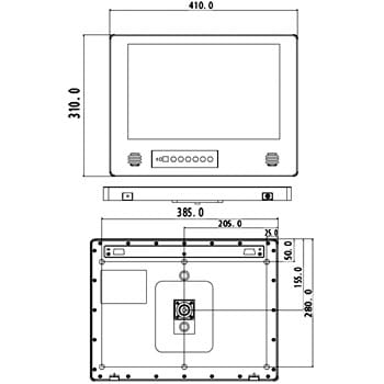 地上デジタル浴室テレビ