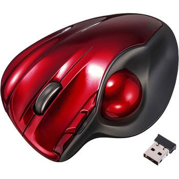 MA-WTB43RN ワイヤレスレーザートラックボール 1個 サンワサプライ