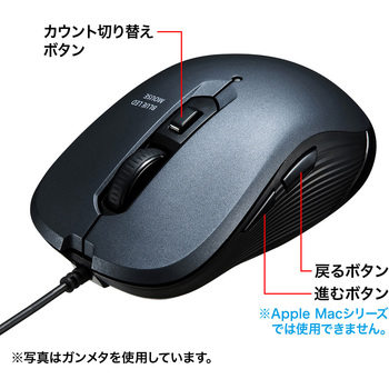有線ブルーLEDマウス サンワサプライ