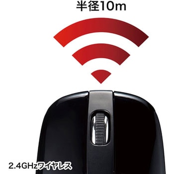 充電式ワイヤレスブルーLEDマウス サンワサプライ