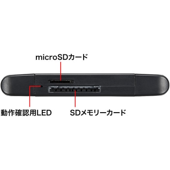 スタンド付きUSB Type Cカードリーダー サンワサプライ