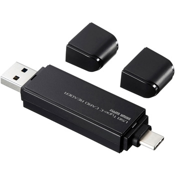 スタンド付きUSB Type Cカードリーダー サンワサプライ