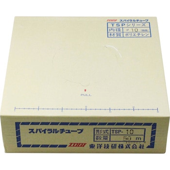 TSPシリーズ スパイラルチューブ 12タイプ 半透明乳白色 TSP-12