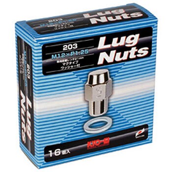 203-16P Mag Type Lug Nut 1セット(16個) KYO-EI 【通販モノタロウ】 203-16P Mag Type Lug Nut 1セット(16個) KYO-EI 【通販モノタロウ】