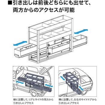 SCT-S06 バンキャビネット(サイド棚) ジェフコム(DENSAN) 1個 SCT-S06