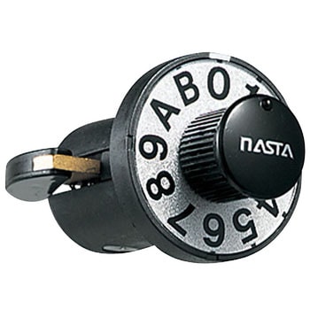静音ダイヤル錠 NASTA(ナスタ)