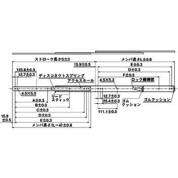 スライドレール D301 日本スライド工業