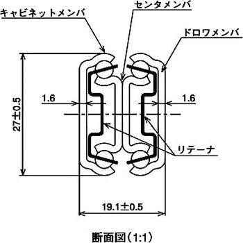スライドレール D270 日本スライド工業