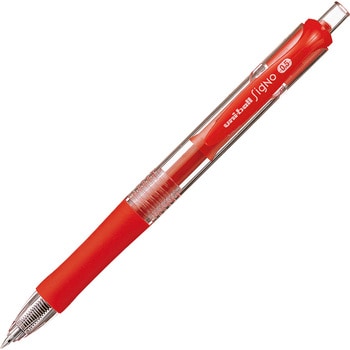 三菱鉛筆 【新品】（まとめ） 三菱鉛筆 ユニボール シグノノック式 （0.38mm） UMN-103.15 赤 1本入 【×30セット】