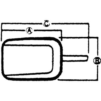 SH-2662-100 18-8氷スコップ SUGICO(スギコ) 寸法205×133×305mm SH