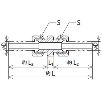 ホースジョイント(ホースユニオン) コーヨー