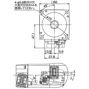 HG-KR23 HG-KRシリーズ(低慣性・小容量) サーボモータ 電磁ブレーキ