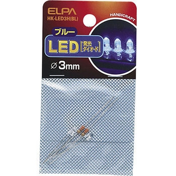 LED 3MM 青 ELPA