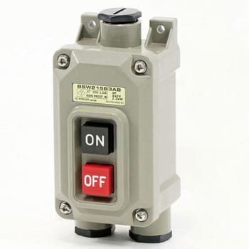 動力用押釦開閉器開閉器(電動機直接操作用) BSW・BSWTシリーズ パトライト(旧春日電機)
