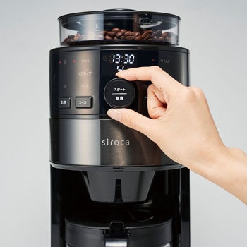 コーン式全自動コーヒーメーカーSC-C121 Amazon | シロカ コーン式全自動コーヒーメーカー [真空二重