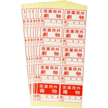 劇毒物ラベル ケニス