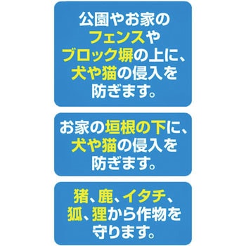 フェンスネット25X20mm角目(PE製) 日本マタイ