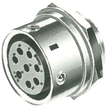 ワンタッチロック丸形コネクタ PRC04シリーズ BHレセプタクル 多治見無線電機