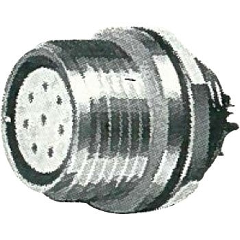 小型防水丸型コネクタR04シリーズレセプタクル 多治見無線電機