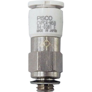 チェックバルブ ストレート樹脂タイプ ピスコ(PISCO)