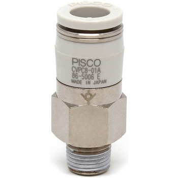 チェックバルブ ストレート樹脂タイプ PISCO(ピスコ)
