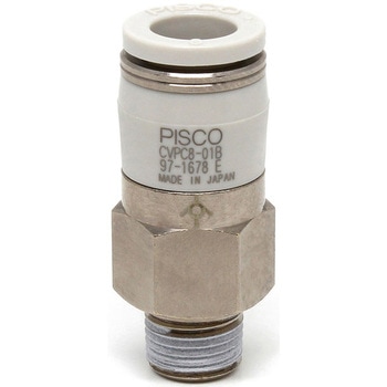 チェックバルブ ストレート樹脂タイプ PISCO(ピスコ)