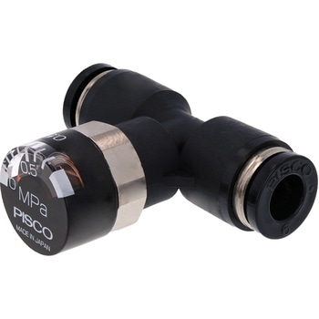 GPU6-6 プレッシャゲージ ユニオンストレート 1個 PISCO(ピスコ