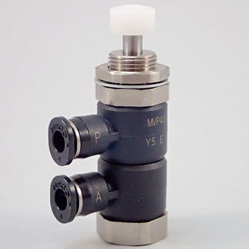メカニカルバルブ パネルマウントタイプ ピン式大気開放型 PISCO(ピスコ)
