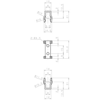 真空発生器 VU固定用ホルダ - PISCO(ピスコ)