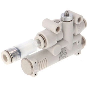 真空発生器 サイレンサ大気開放仕様真空フィルタ付 PISCO(ピスコ)