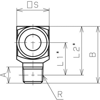 真空発生器VRLタイプ ユニオンストレートB PISCO(ピスコ)