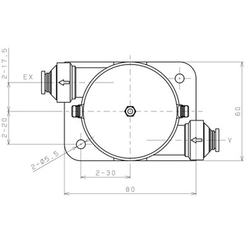 真空用フィルタ 大容量ユニオンタイプ(VFB) PISCO(ピスコ)