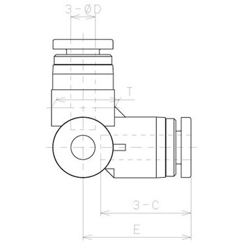 耐腐蝕性SUS303相当継手 トリポットユニオン PISCO(ピスコ)
