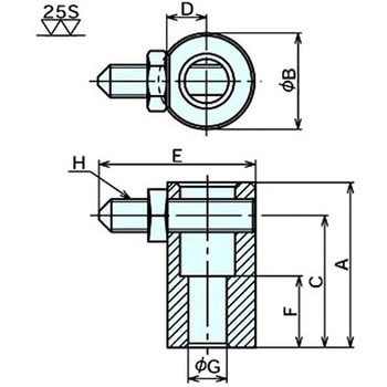 BT516-1890 アジャストミントストップ 1個 ナベヤ 【通販サイトMonotaRO】