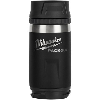 PACKOUT(TM) 真空マグフタ付きボトル ブラック(XS・355mL) ミルウォーキーツール