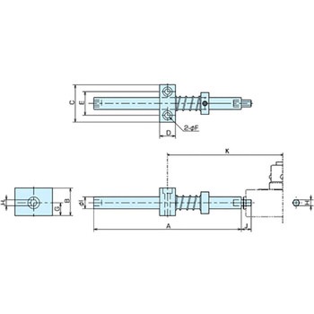 Qロックエレメントサイド操作タイプ延長工具 ナベヤ