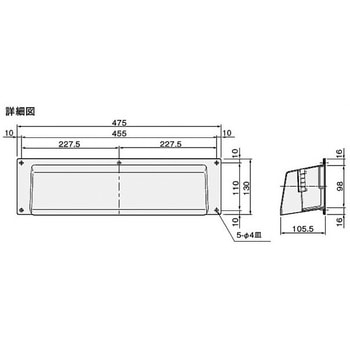 2×4換気用フード NASTA(ナスタ)