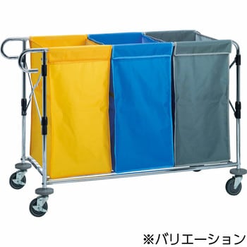 UF多分別回収カート (袋) 120L 灰/61-4465-55 半価販売 材料、部品