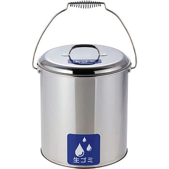 ステンレスペール 中カゴ付  12L テラモト